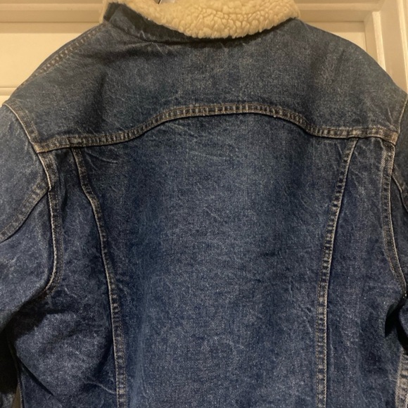 Vintage Insulated Orange Tab Levi’s Denim Jacket Size 46(See Measurements) - Picture 5 of 9
